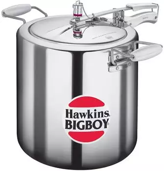 Hawkins Bigboy Schnellkochtopf 22 l Aluminium Silber