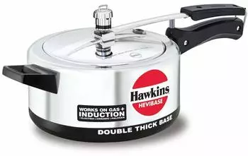 Hawkins Hevibase Schnellkochtopf 3,5 l Aluminium Induktion Silber