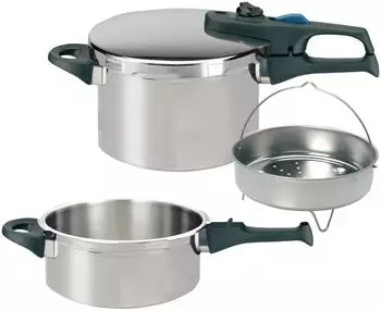 Elo Schnellkochtopf-Set Praktika Plus XL Set 6 + 3 l 5tlg.