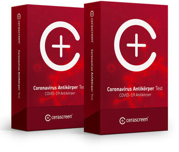 Cerascreen Corona Antikörper Test (2 Stk.)