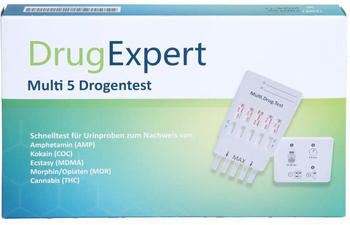 Nal von minden Drug Expert Multi 5 Amp Coc Mdma Mor Thc Test