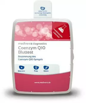 Medivere Coenzym Q10 Bluttest:diagnostics 1 Testkit