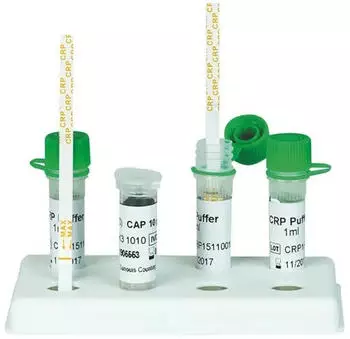 Cleartest CrP Cut Off: 10-40-80mg/l Packung (10 Tests)