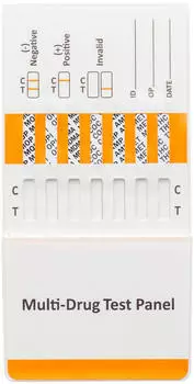 David 2 x 7- fach Multi Drogentest f&uuml;r MOP OPI MDMA COC AMP MET THC