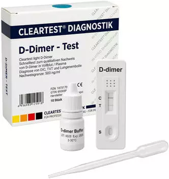 Servoprax D-Dimer light 10 Stück/Packung