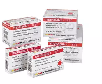 Cleartest Troponin I Vollblut Infarkt-Test 2 Stück