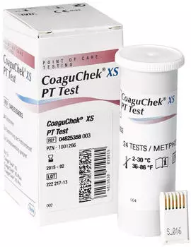 CoaguChek 24x XS PT Teststreifen