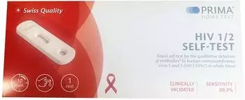 Horny Hive PRIMA Home Test HIV SELF-TEST Habe ich mich mit dem HIV-Virus infiziert? -