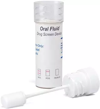 LuxmedIQ Speichel Drogenschnelltest zum Nachweis von 11 Drogen + Alkohol Drogentest Multi 12 5 St