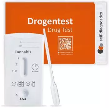 self-diagnostics Cannabis (Thc) 50 ng/ml Drogentest Kassette 10 St Test