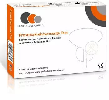 self-diagnostics PSA Schnelltest: Prostatakrebs Symptome zuhause bestimmen