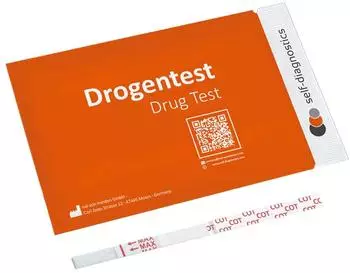self-diagnostics Drogenschnelltest Cotinin (COT) - Nikotin Cut-Off: 200 ng/ml 10 Teststreifen Drogennachweis Tauchtest Urintest Nikotin Test 5 min Drogentest Urin