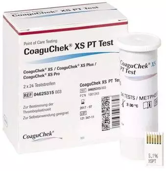 Roche CoaguChek XS PT-Test 48