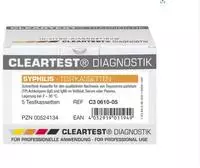 Cleartest&reg; Syphilis, Vollblut Serum und Plasma 10 St