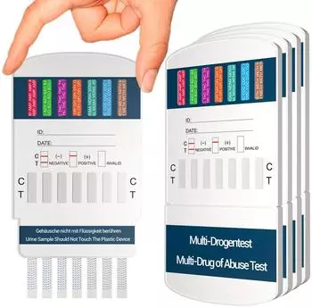 BMUT 5x 10in1 Multi Drogentest Urintest Drogenschnelltest THC Kokain Amphetamine