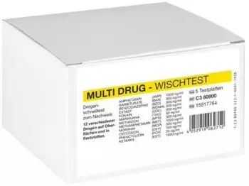Servoprax Drogen Wischtest 12 Drogen 5