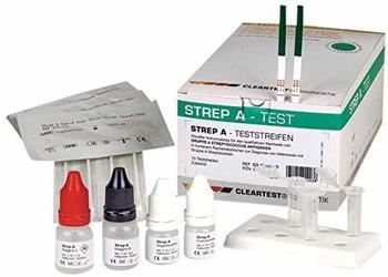 Servoprax Cleartest Strep A Teststreifen (10 Stk.)