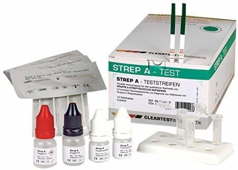 Servoprax Cleartest Strep A Teststreifen (10 Stk.)