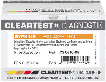 Cleartest Syphilis (10 Stk.)
