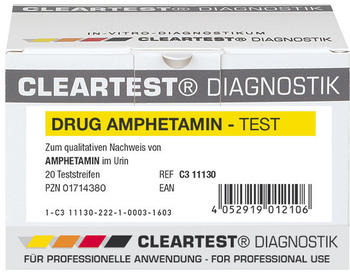 Diaprax Drogentest Benzodiazepine Bzd 300ng/ml Teststreifen (20 Stk.)