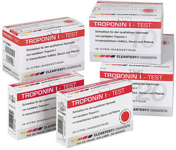 Diaprax Troponin I Test Vollblut Cleartest (5 Stk.)