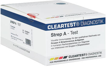 Diaprax Strep A Test Teststreifen Cleartest (25 Stk.)