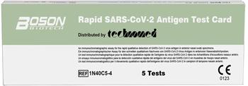 Boson Rapid SARS-CoV-2 Antigen Test Card (5 Stk.)