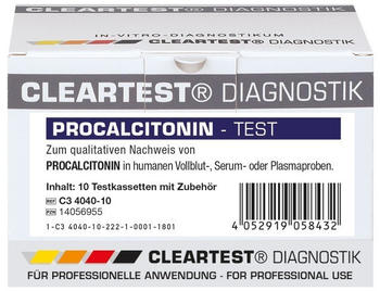 Cleartest Procalcitonin Schnelltest PCT (10 Stk.)