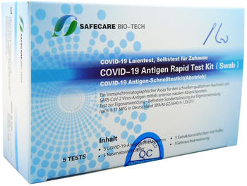 Safecare Covid-19 Antigen Rapid Test (Swab) (5Stk.)