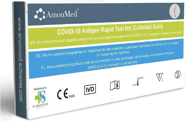 AmonMed Covid-19 Antigen Lolli Laientest (20Stk.)