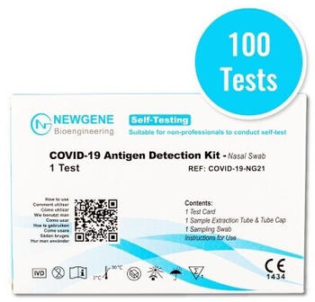 New Gene COVID-19 Antigen-Selbsttest (100Stk.)