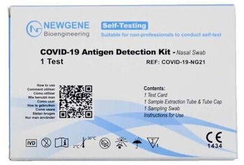 New Gene (Hangzhou) Bioengineering Co., Ltd. COVID-19 Antigen-Selbsttest (10Stk.)