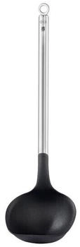 Rösle Basic Line Schöpflöffel, Silberfarben / Schwarz 13705 Rösle Basic Line Schöpflöffel, Silberfarben / Schwarz 13705