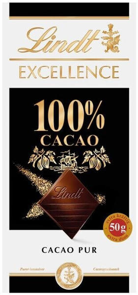 Lindt EXCELLENCE 100% Edelbitter Schokolade