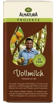 Alnatura Bio Projekt Vollmilchschokolade