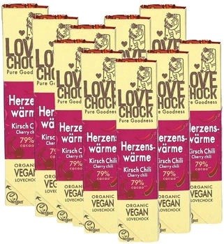 Lovechock Herzenswärme Kirsche Chili 10x40g