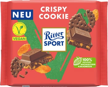 Ritter-Sport Vegan Crispy Cookie 100g
