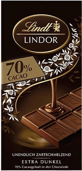 Lindt Lindor 70% Cacao Feinherb 100g