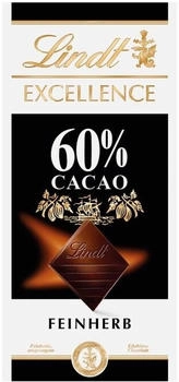 Lindt Excellence 60% Cacao Feinherb 100g