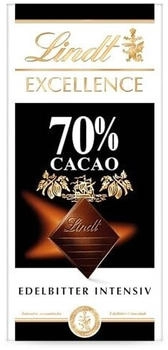 Lindt Excellence 70% Cacao Edelbitter Intensiv Tafel 100g