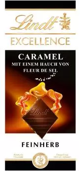 Lindt Excellence Caramel Fleur de Sel Feinherb 100g