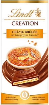 Lindt Creation Cr&egrave;me Br&ucirc;l&eacute;e Vollmilch Tafel 150g