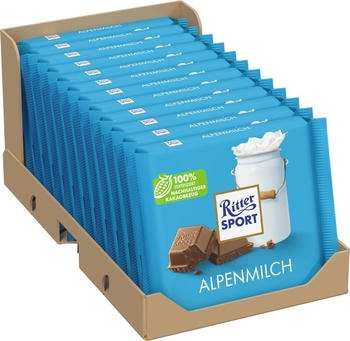 Ritter-Sport Alpenmilch 12x100g