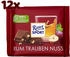 Ritter-Sport Ritter Sport Rum Trauben Nuss Schokoladen-Tafel 12x 100g