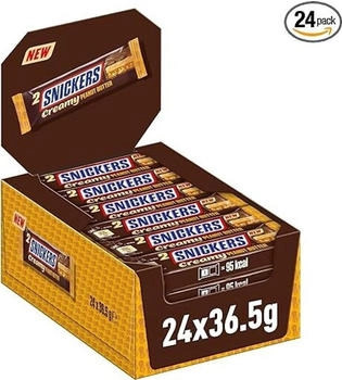 Snickers Creamy Peanut Butter Schokoriegel 24x 36,5g