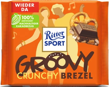 Ritter-Sport Ritter Sport Groovy Crunchy Brezel 100g