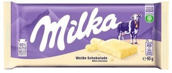 Milka Weiße Schokolade 90g
