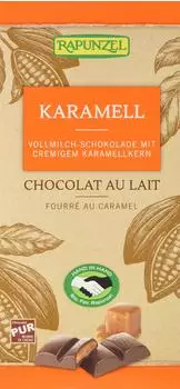 Rapunzel Vollmilch Schokolade mit Karamellfüllung (1430280)