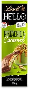Lindt Hello Pistachio & Caramel Vollmilch Tafel 100g
