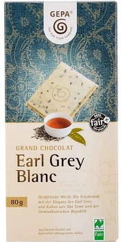Gepa Grand Chocolate Earlgrey Blanc 80g